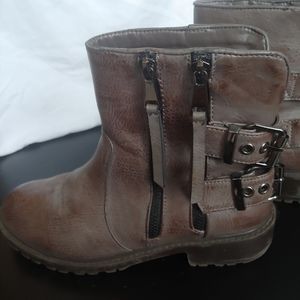 Rustic and Hip Moto Boots